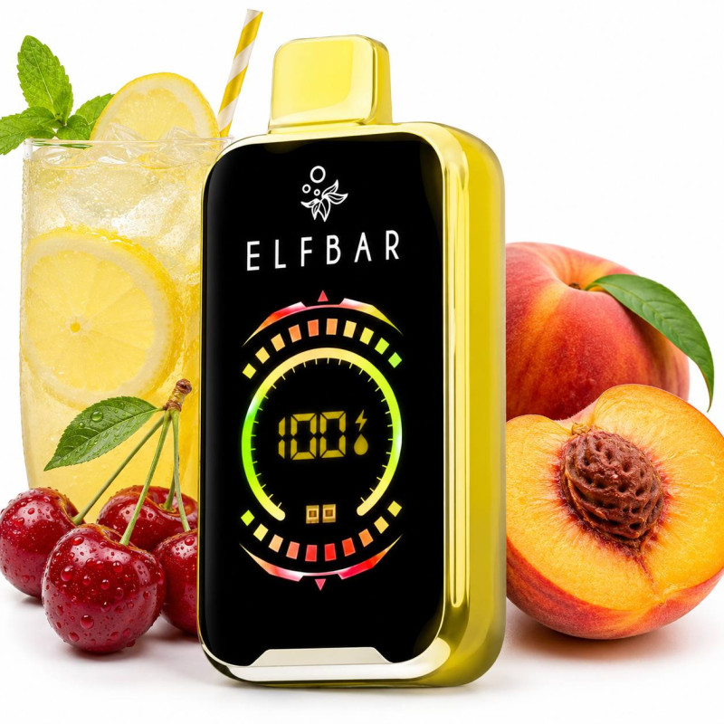 ElfB 18000 Cherry Peach Lemonade