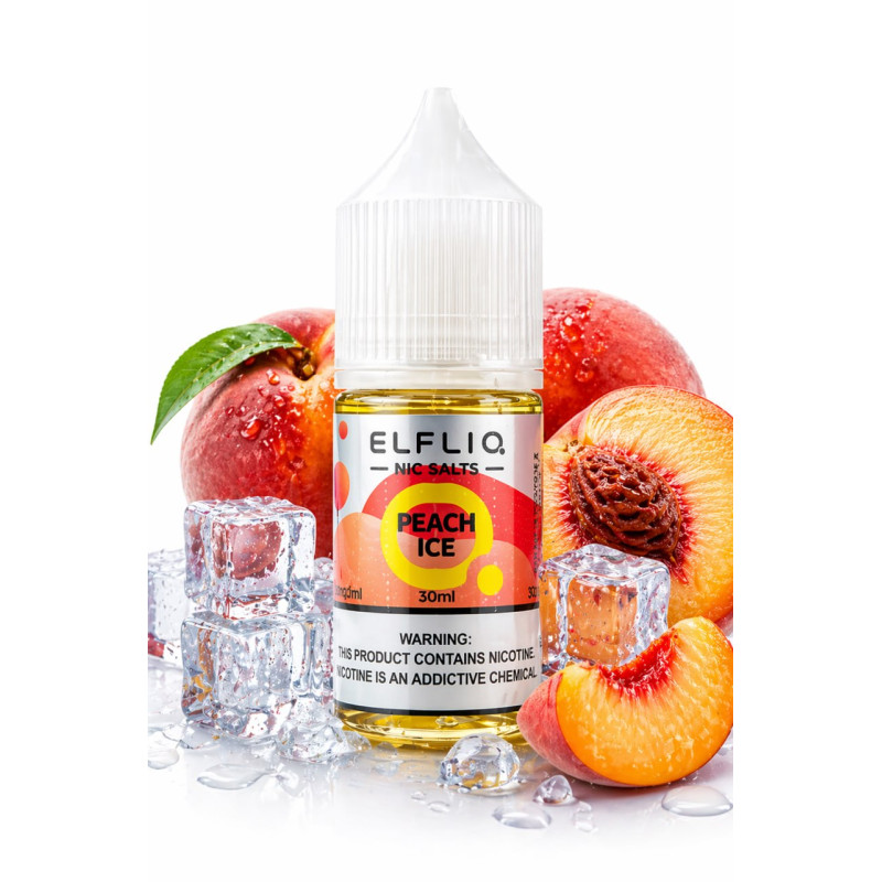 Рідина ЕlfLiq 30ml Peach Ice