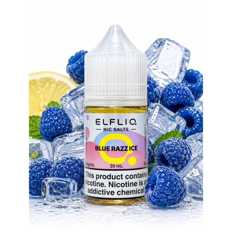 Рiдина ЕльфЛік Blue Razz Ice