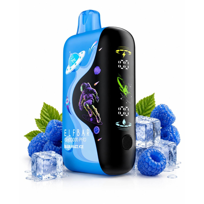 ElfB 33000 GH Blue Razz Ice 