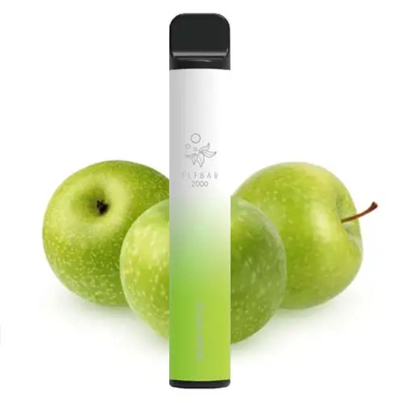 Одноразовая pod-система Elf Bar 1200 mAh‌ 2000 Puff Sour Apple