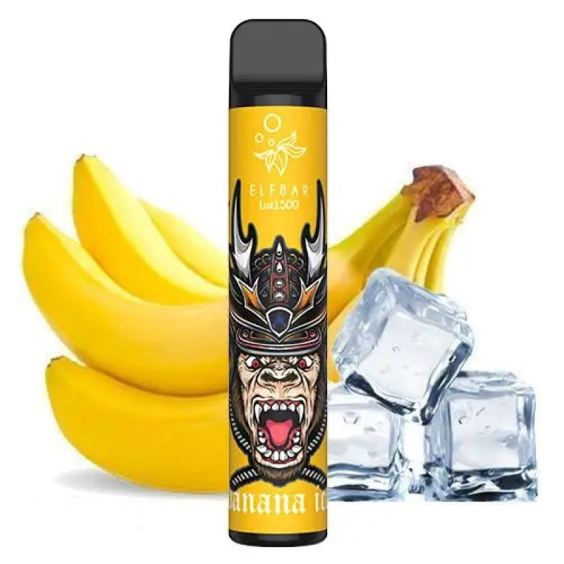ELF BAR LUX 1500 BANANA WITH COLD 5...