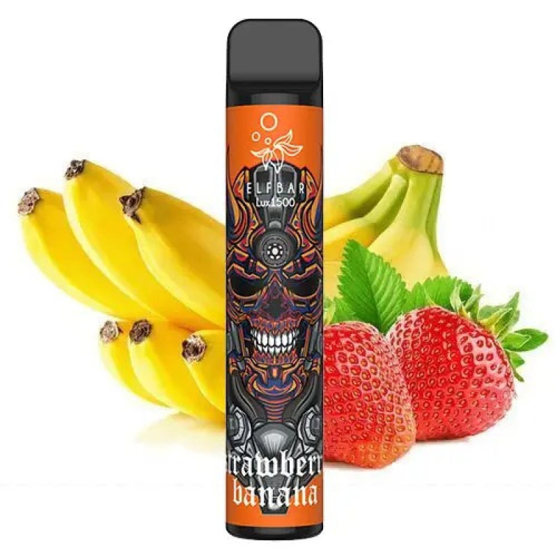 ELF BAR LUX 1500 STRAWBERRY BANANA