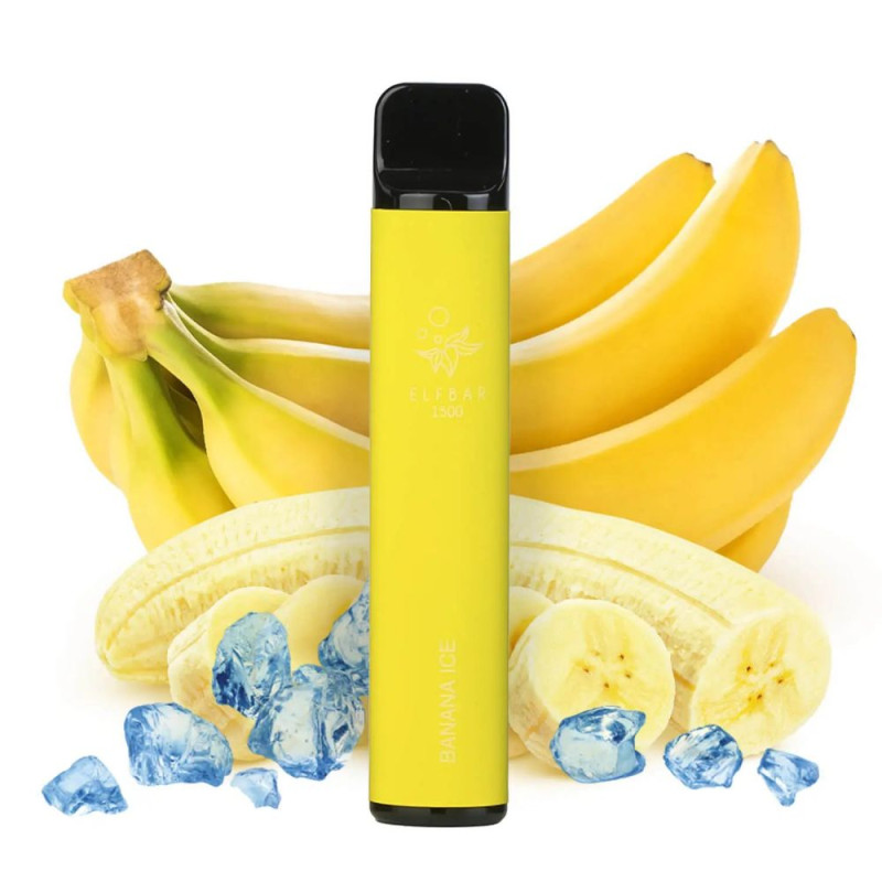 ELF BAR 1500 Banana Ice 5% (Банан л...