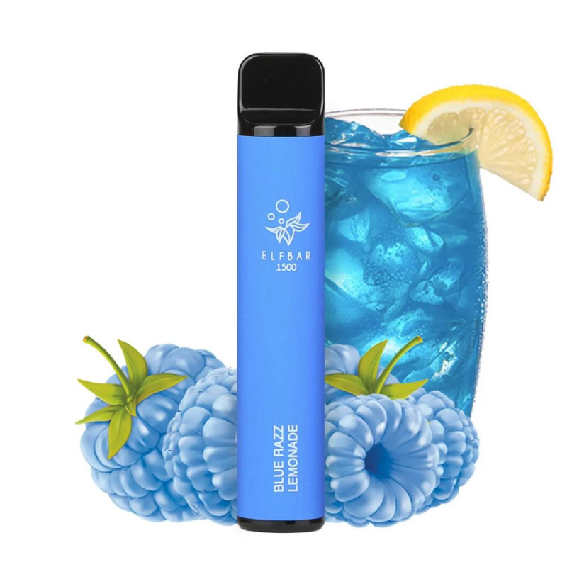 ELF BAR 1500 Blue Razz Lemonade 5% ...