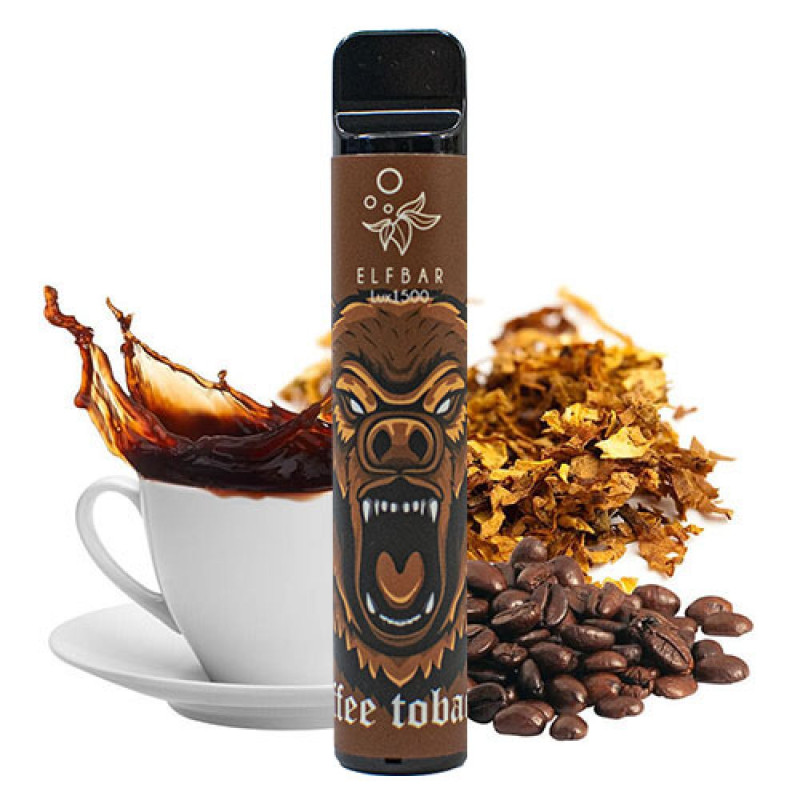 ELF BAR LUX 1500 TOBACCO AND COFFEE...
