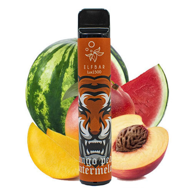 ELF BAR LUX 1500 MANGO PEACH WATERM...