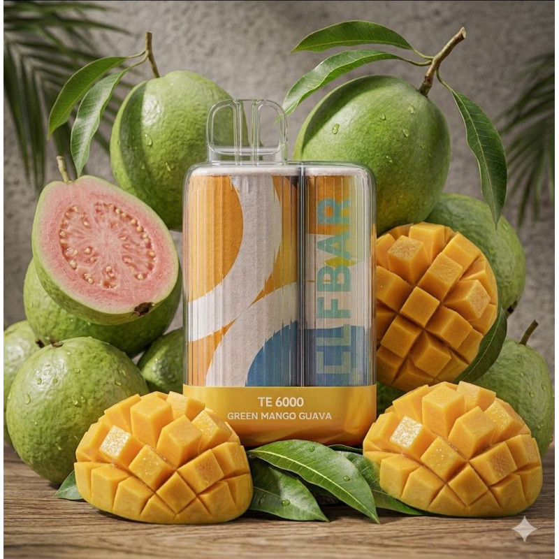 Elf TE6000 Green Mango Guava(Зелений Манго Гуава)