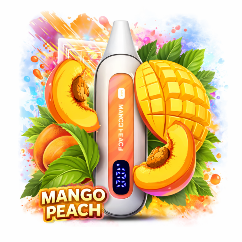 Flonqy 12000 MAX Mango Peach(Манго Персик)
