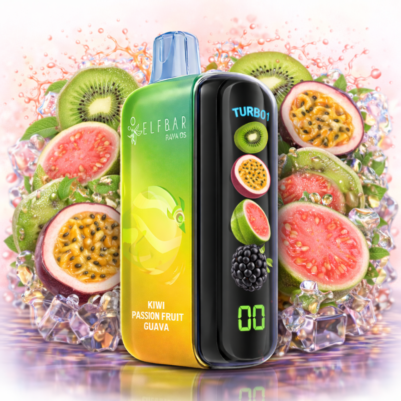 ЕЛЬФ Д3 25000 Kiwi Passion Fruit Guava 	