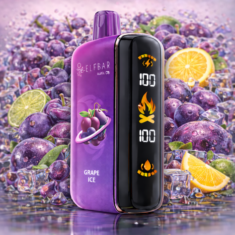 ЕЛЬФ Д3 25000 Grape Ice 	