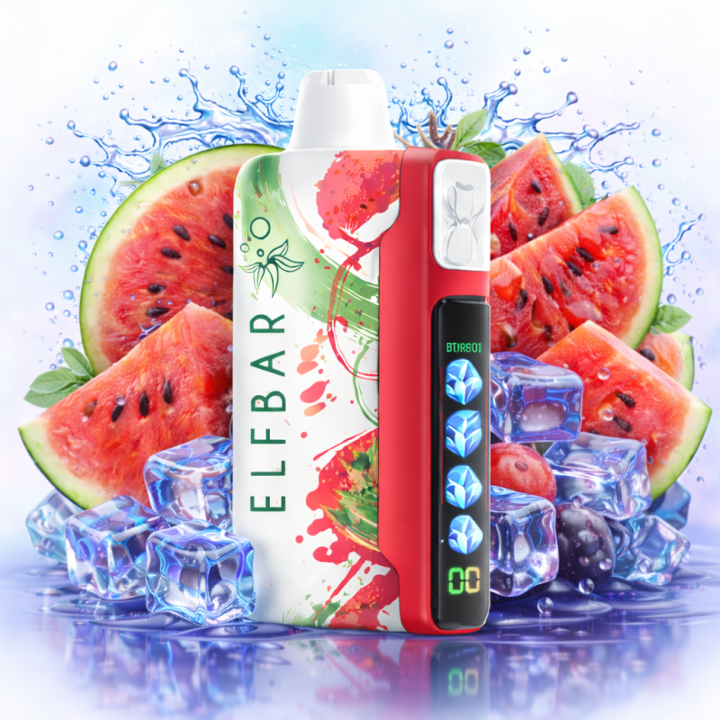 Elf Ice 30000 Watermelon Ice(Кавун Лід)        