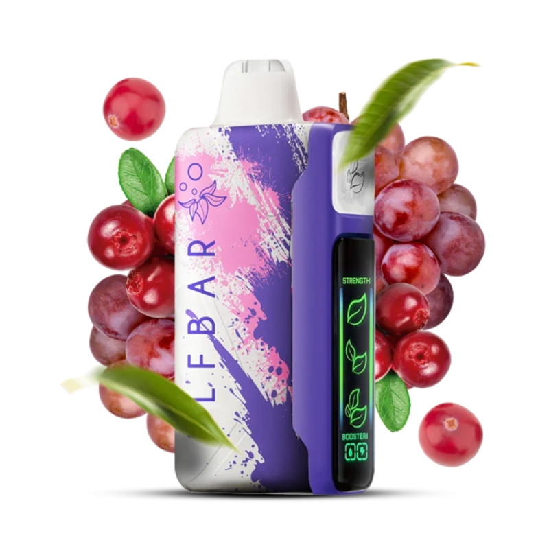 Elf Ice 30000 Blackberry Cranberry(Ожина Журавлина)        