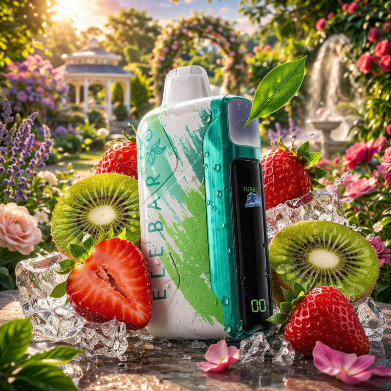 Парілка KING 30000 ICE (Strawberry Kiwi Ice)