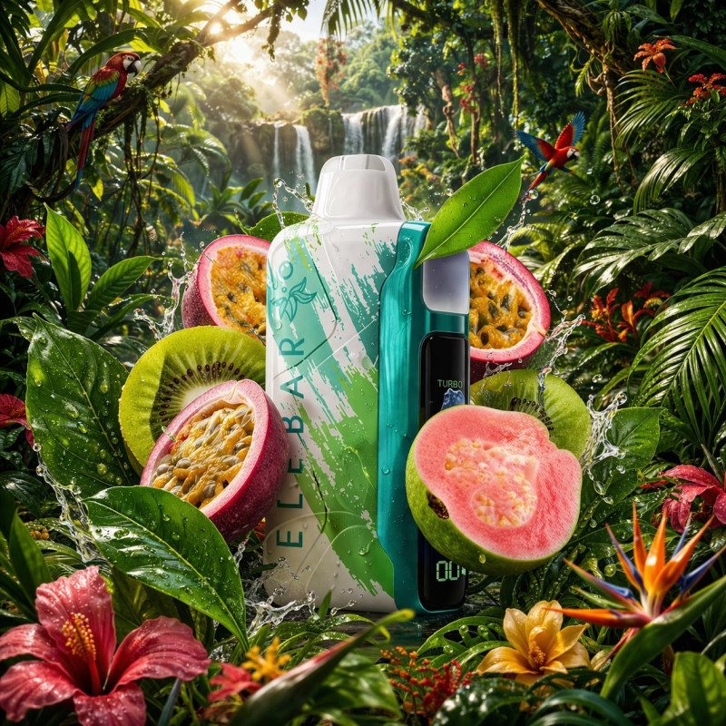 Парілка KING 30000 ICE (Kiwi Passion Fruit Guava)