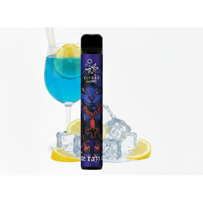 ЕЛЬФ 2000 Blue Razz Ice	