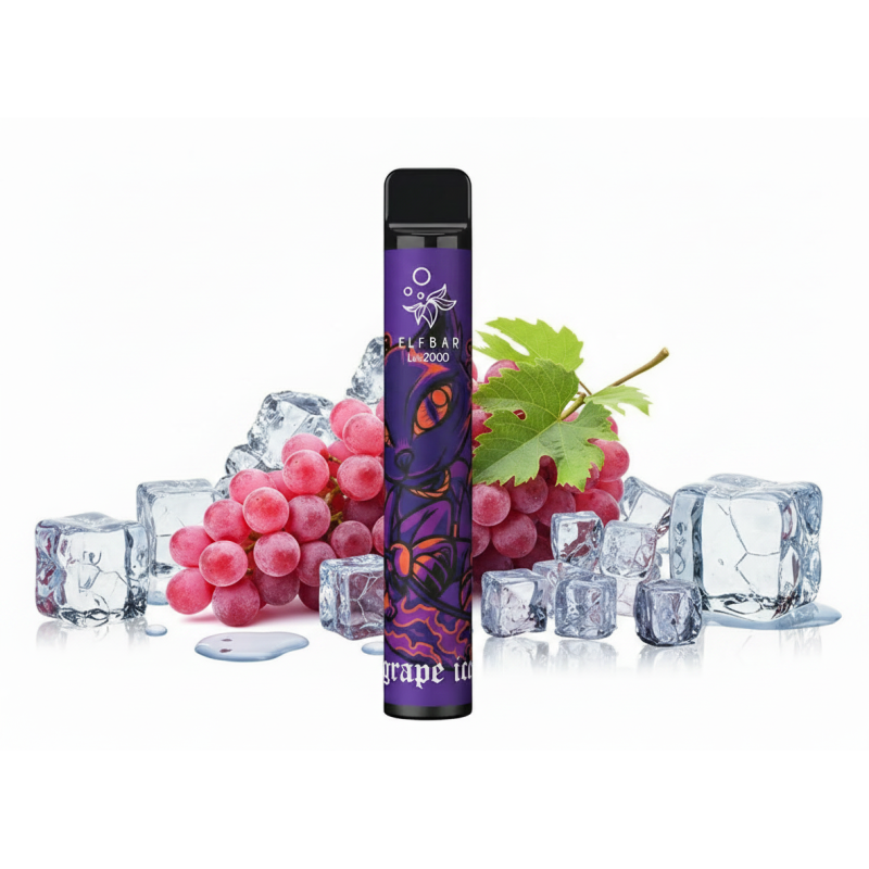 ElfB 2000 Grape Ice	