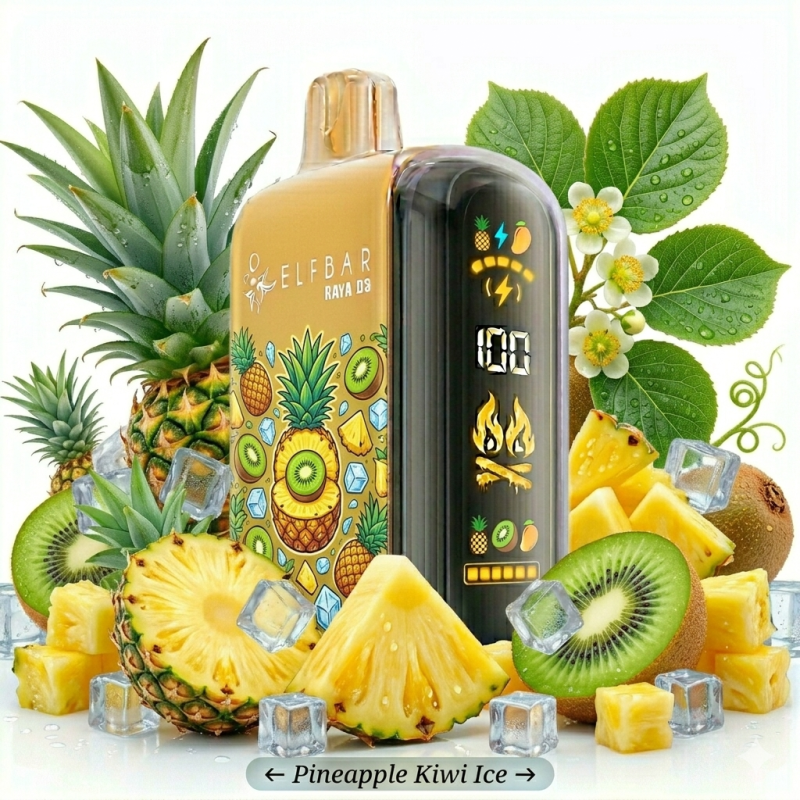 ЕЛЬФ ДЗ (25000) Pineapple Kiwi Ice