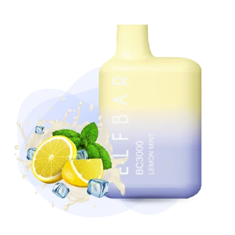 Elf Bar BC3000 5% Mint Lemon (мята лимон) Перезаряжаемый