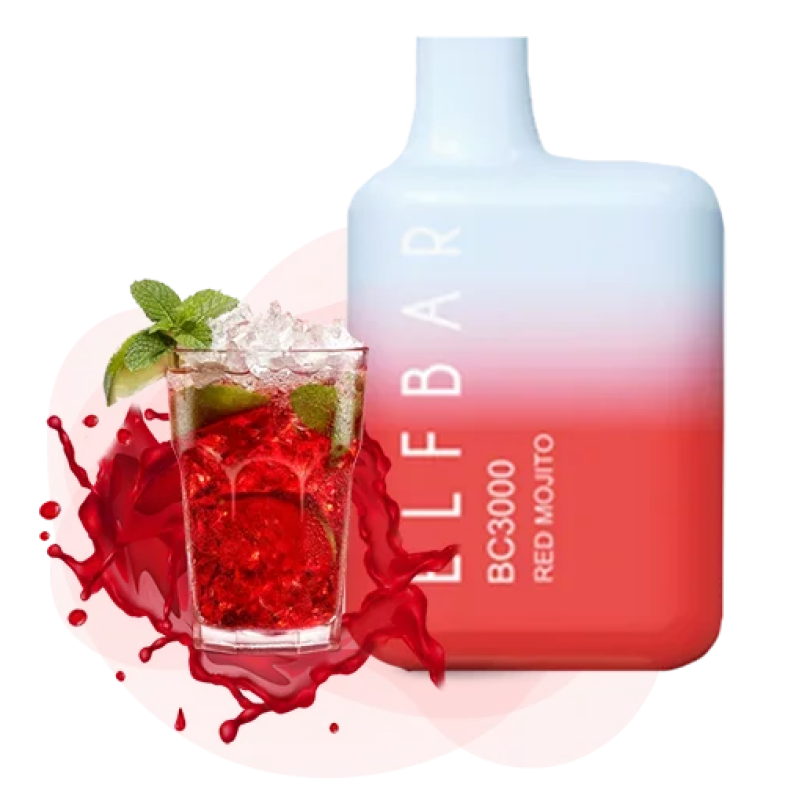 Elf Bar BC3000 5% Red Mojito (красный мохито) Перезаряжаемый