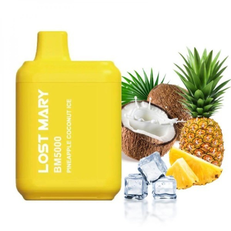 Elf Bar Lost Mary Pineapple Coconut Ice (Ананас Кокос Лед) BM5000