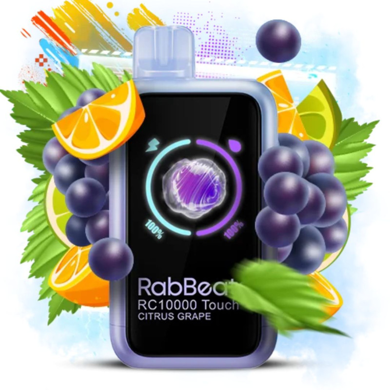 Elf Bar Rab Beats RC10000 Touch Цитрус Виноград (Lemon Grape)
