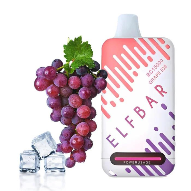 Эльф Бар ВС15000 Grape Ice