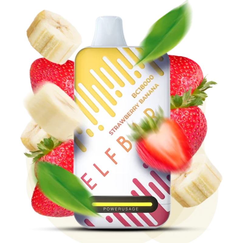 Elf Bar 18000 Strawberry Banana