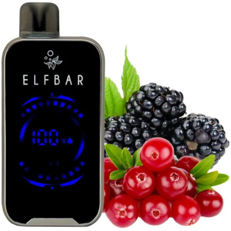 Эльф Бар FS 18000 Blackberry and Cranberry (Ежевика Клюква)