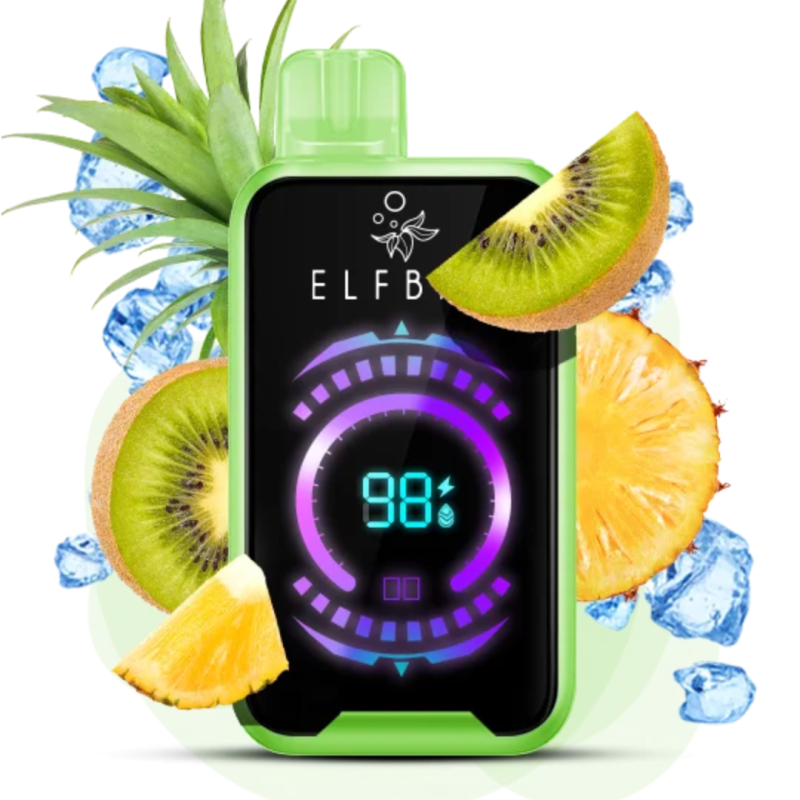 Elf Bar FS 18000 Kiwi Pineapple Ice (Киви, Ананас, Лед)