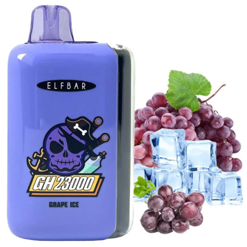 Эльф Бар Grape Ice GH 23000