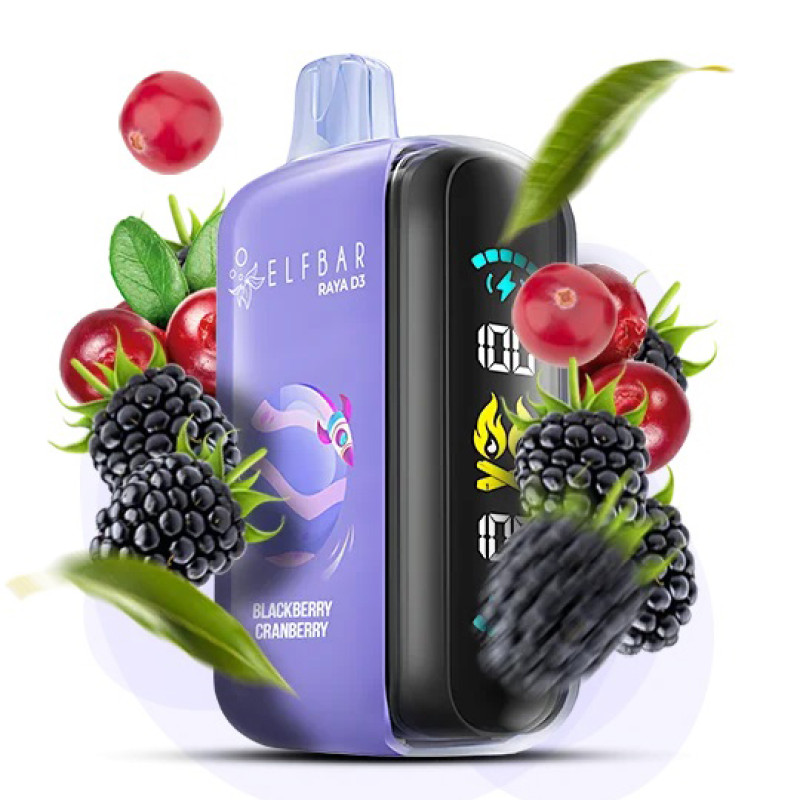 Эльф Бар D3 25000 Ежевика Клюква