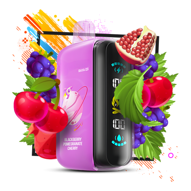 ElfBar D3 25000 Blackberry Pomegranate Cherry