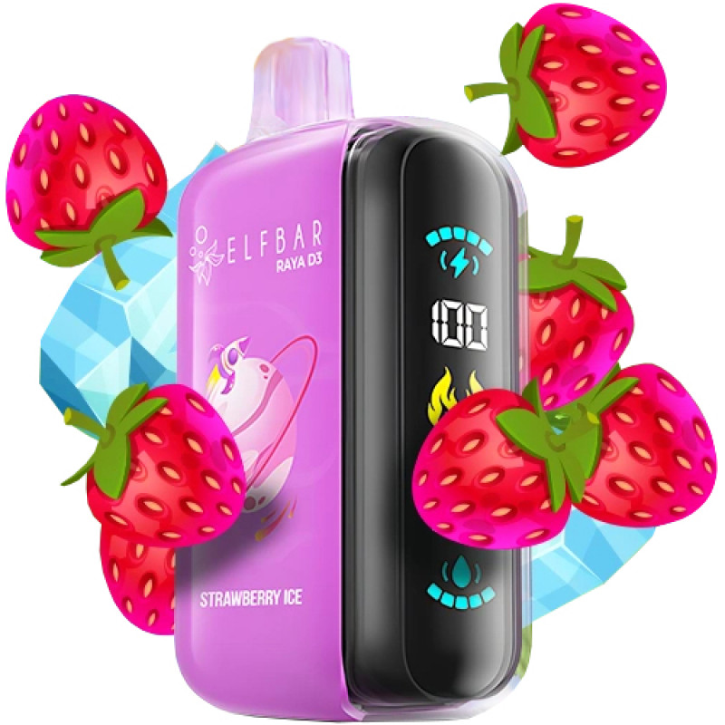 Elf Bar D3 25000 Strawberry Ice