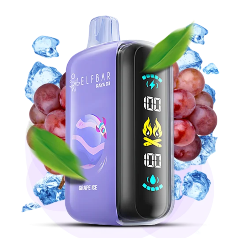 Elf Bar RAYA D3 25000 Grape Ice