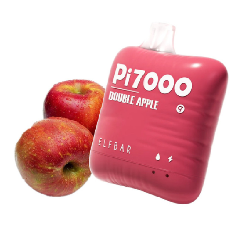 Elf Bar PI7000 5% Double Apple (Двойное яблоко)
