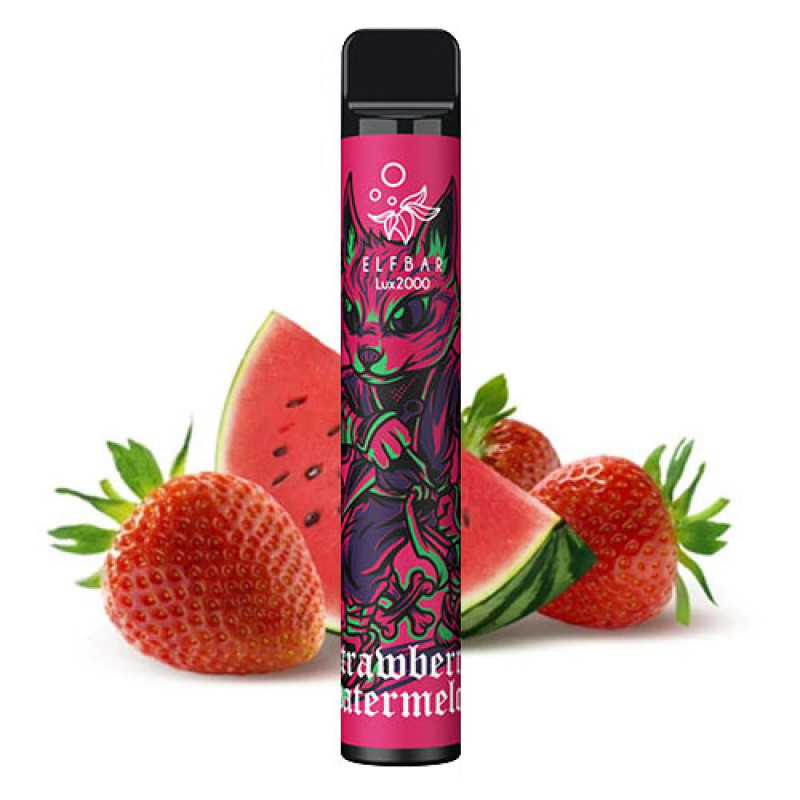 Одноразовая pod-система Elf Bar 1200 mAh‌ 2000 Puff Strawberry Watermelon Lux 5%