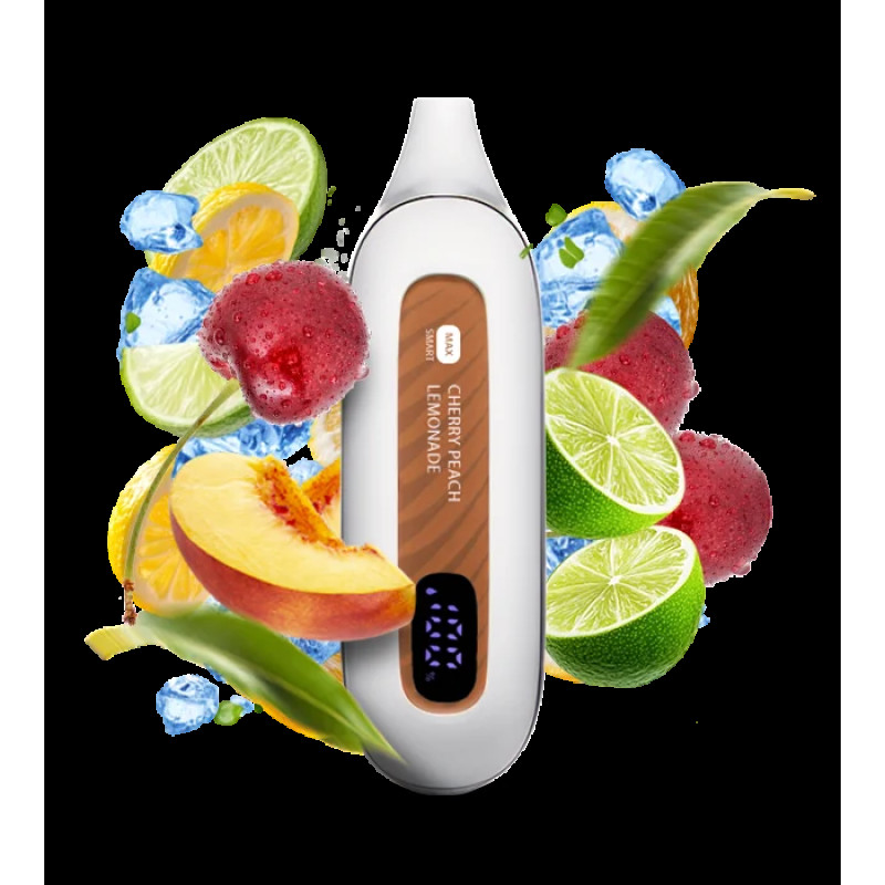 FLONQ MAX SMART 12000 Cherry Peach Lemonade (Вишнево-персиковый лимонад)