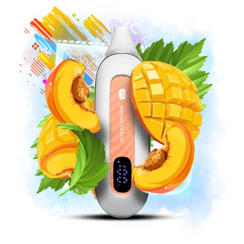 Flonq Max Smart 12000 - Mango Peach (Манго Персик)