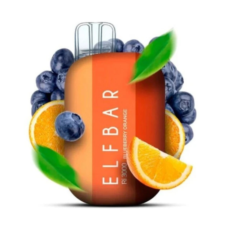 Эльф Бар RI3000 Blueberry Orange