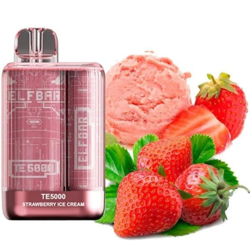 Elf Bar 5000 Strawberry Ice Cream