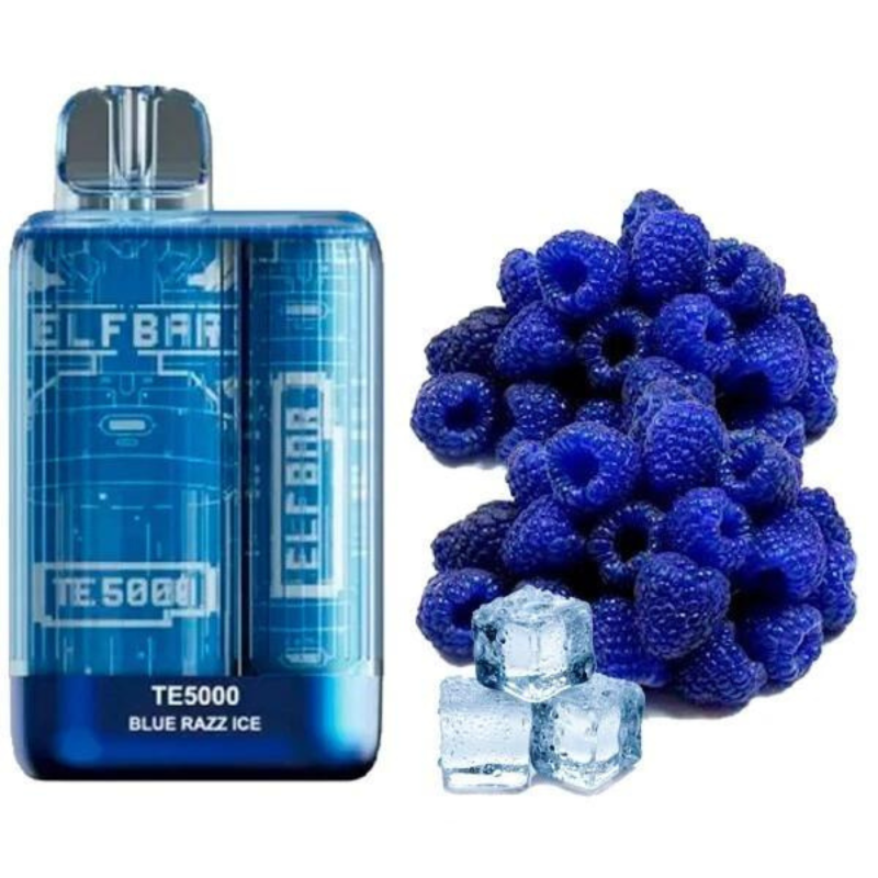 Elf Bar TE 5000 Blue Razz Ice