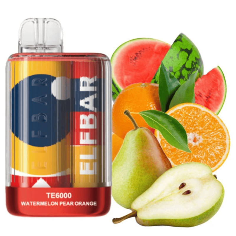 Ельф бар TE6000 Watermelon Pear Sweet Orange