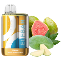 Elf Bar TE6000 Green Mango Guava (Зеленое Манго Гуава)
