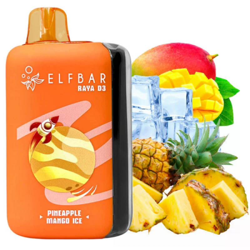 Эльф Бар D3 25000 - Pineapple Mango Ice
