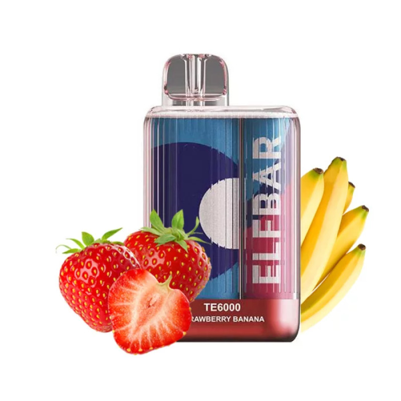 Elf Bar TE6000 Полуниця та банан