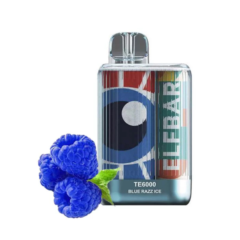 Elf Bar Blue Raspberry Ice TE6000 Ельф Бар